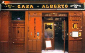 Das Restaurant Casa Alberto in Madrid
